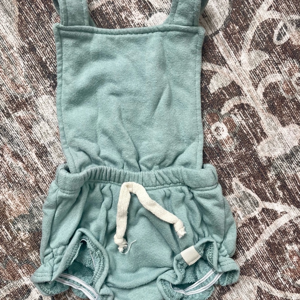 Lulu and Roo Mint Romper